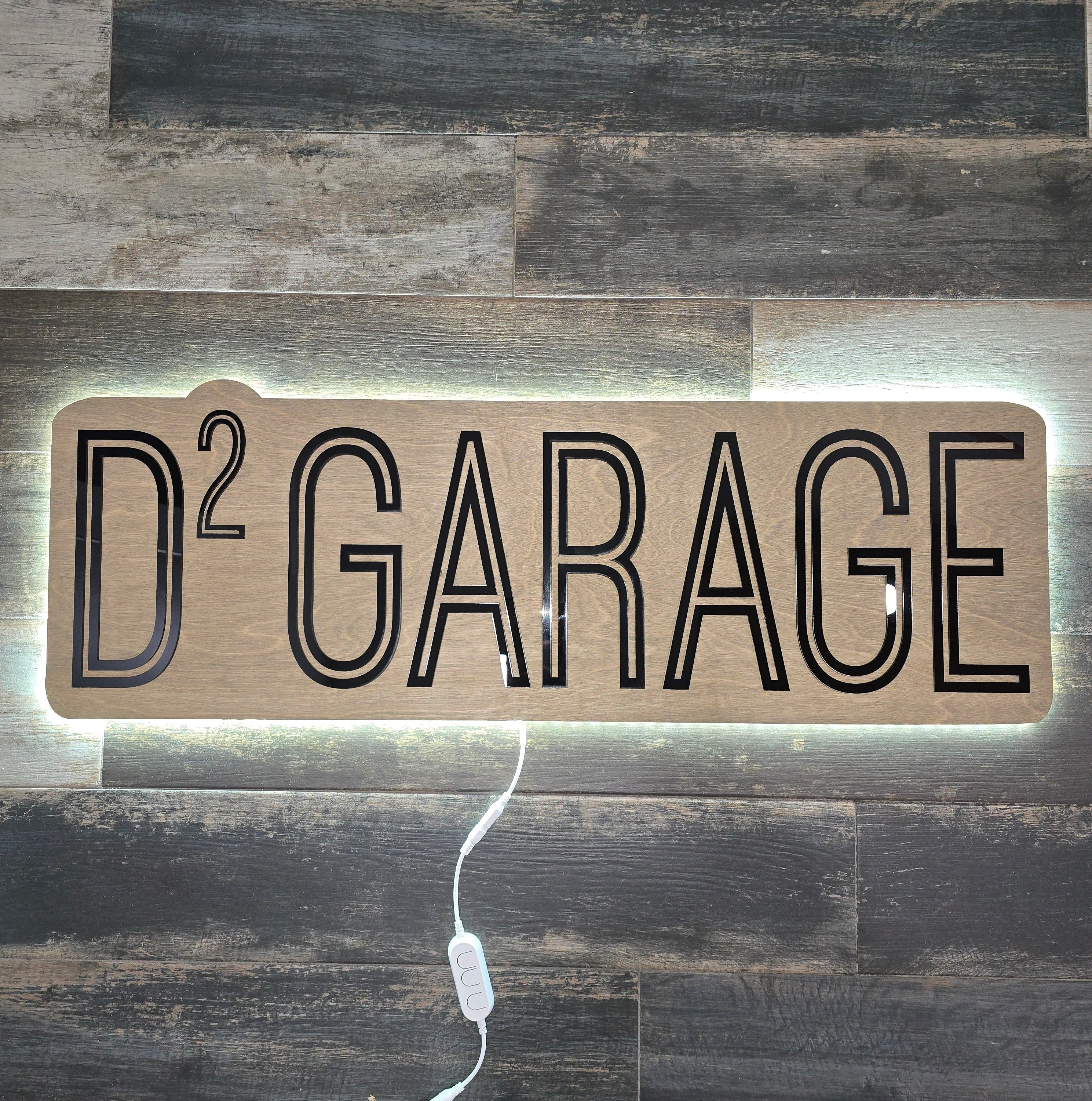 Custom Dad's Garage Sign | Personalized Father's Day Gift